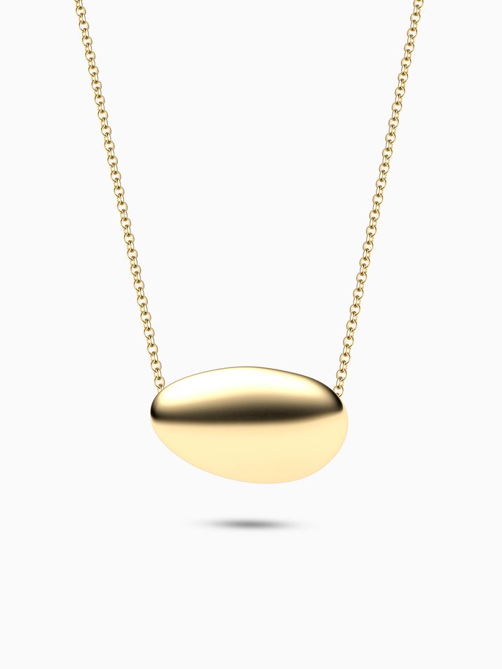 Laurel Leaf necklace
 001