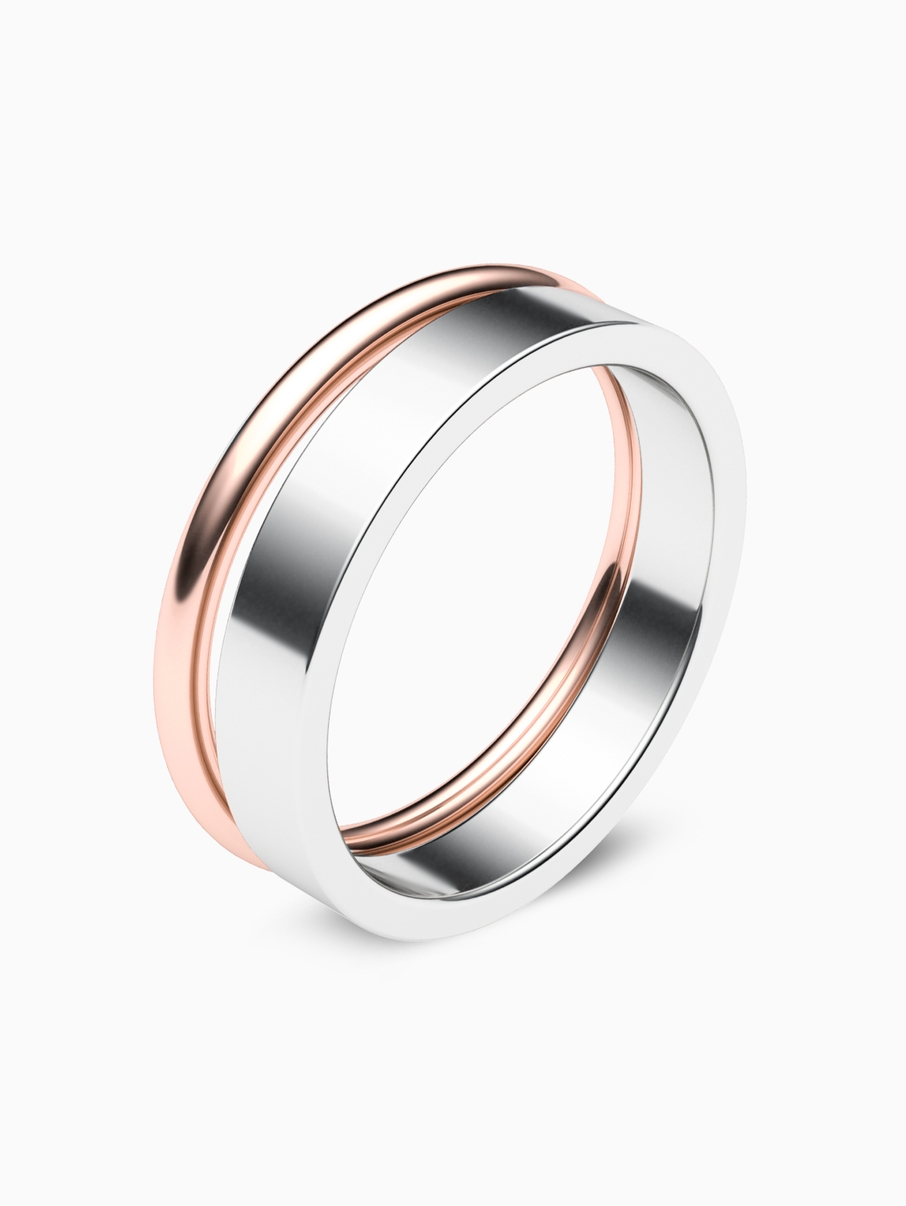 Pánsky snubný prsteň 006