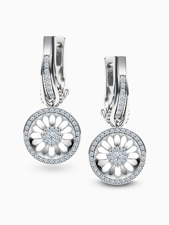 Earrings Gerbera 004