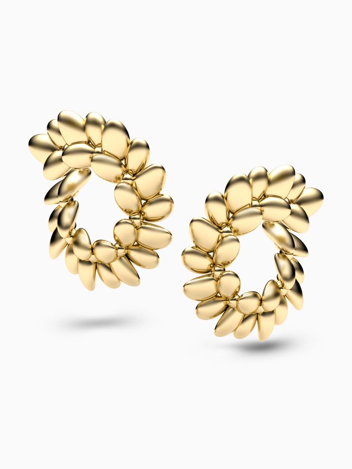 Laurel Leaf earrings
 006