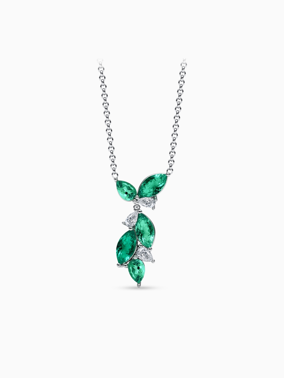 Emerald - necklace 002