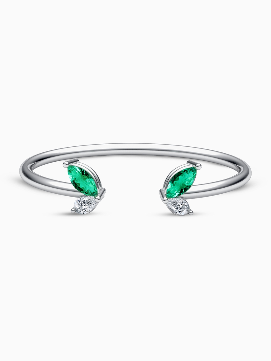 Emerald - bracelet 004
