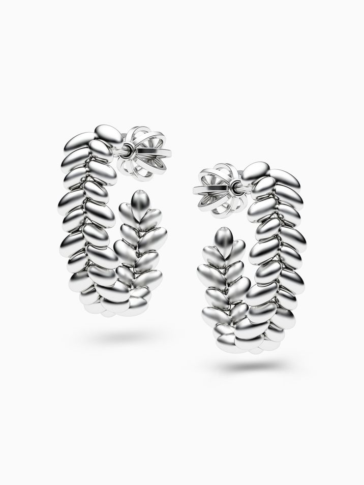 Laurel Leaf earrings
 005