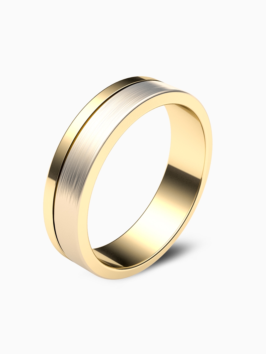 Pánsky snubný prsteň 020