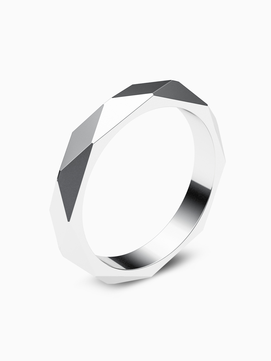 Pánsky snubný prsteň 004