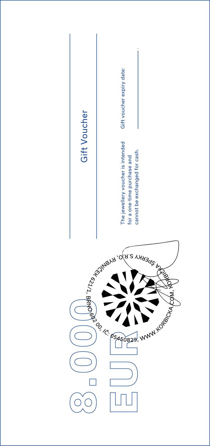 Gift voucher - 8000 EUR