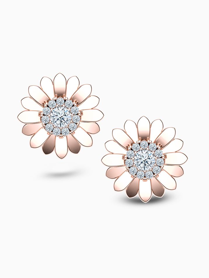 Earrings Gerbera 001