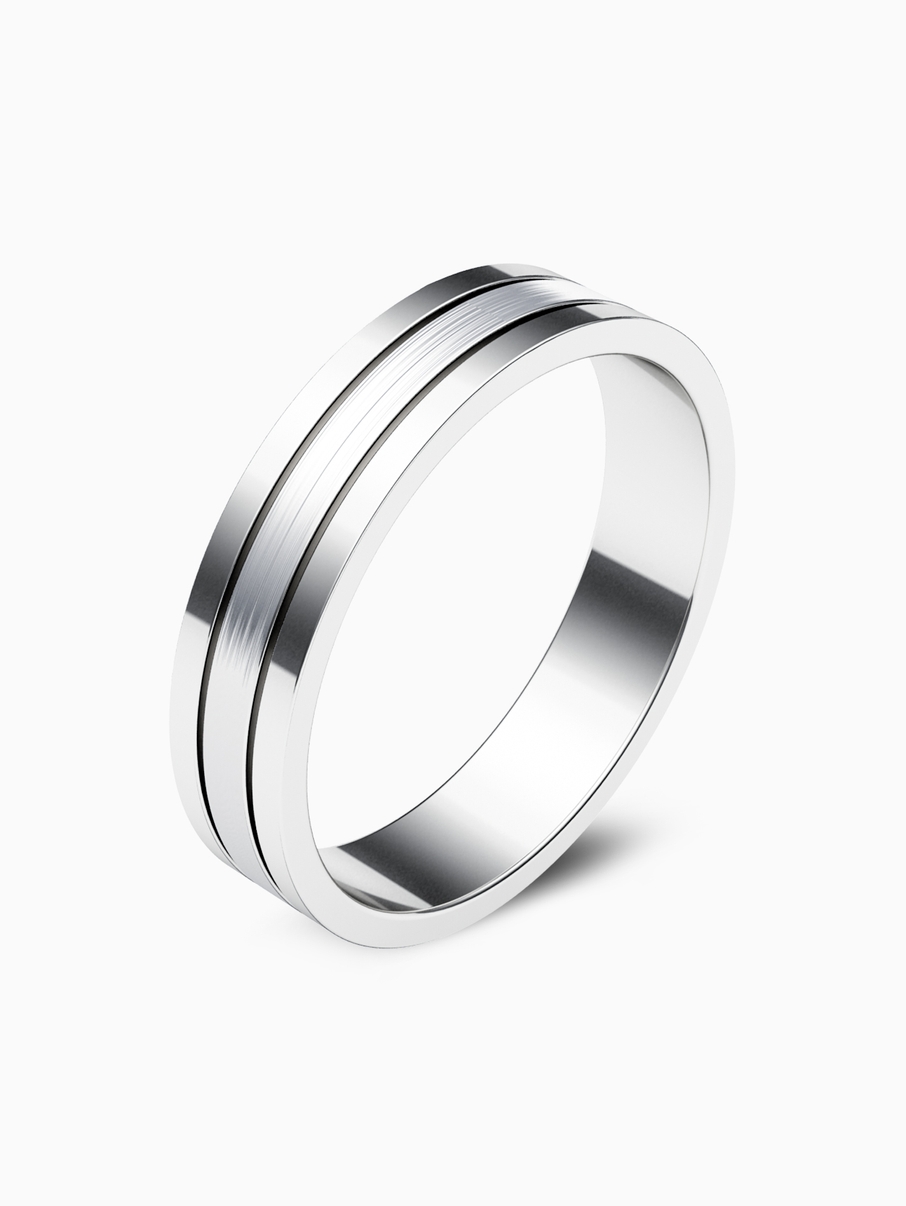 Pánsky snubný prsteň 007