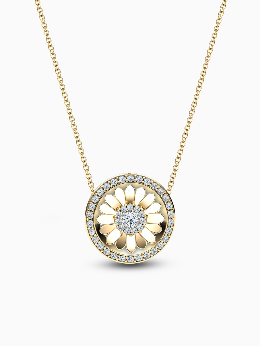 Náhrdelník Gerbera 004