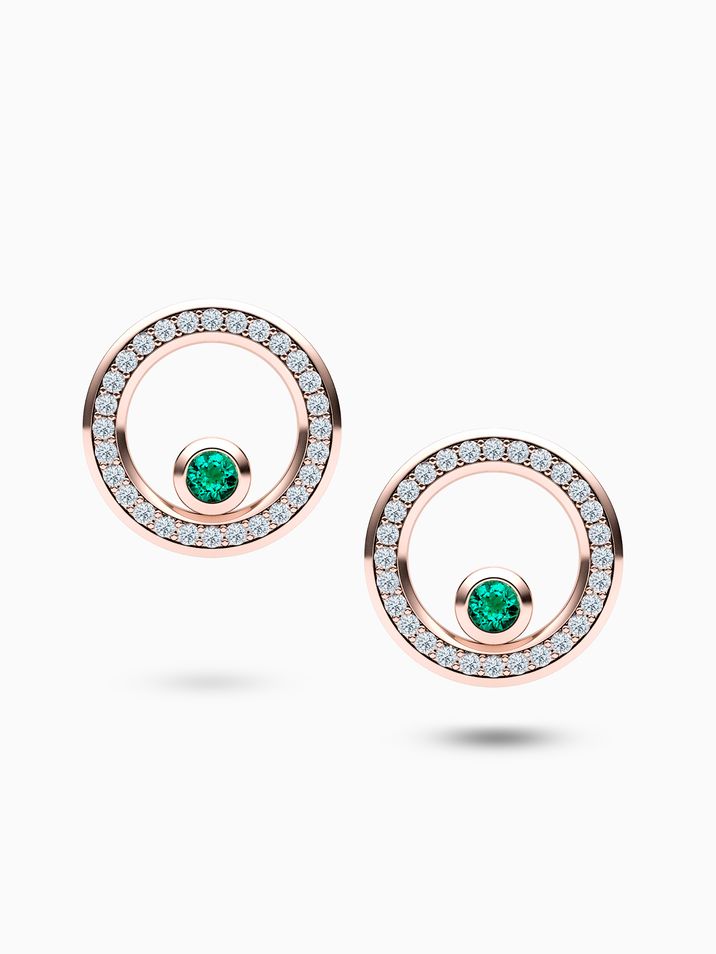 Smaragdy, diamanty SI1/E