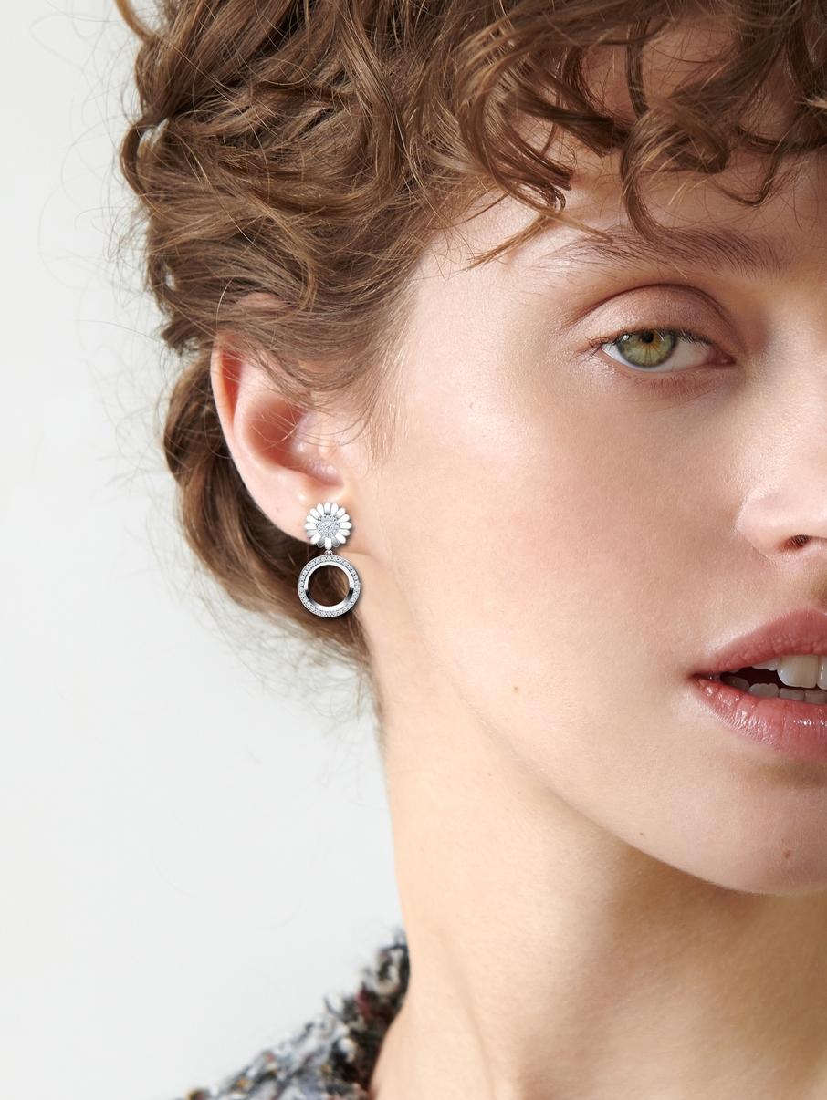 Náušnice Gerbery 002