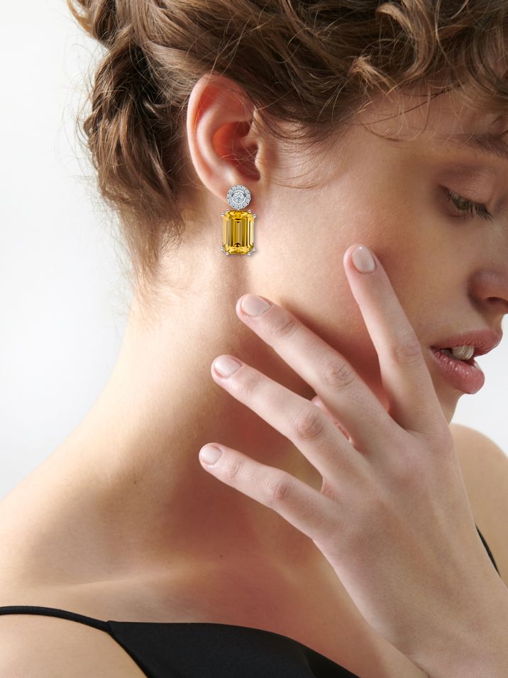 Citríny, diamanty SI1/E