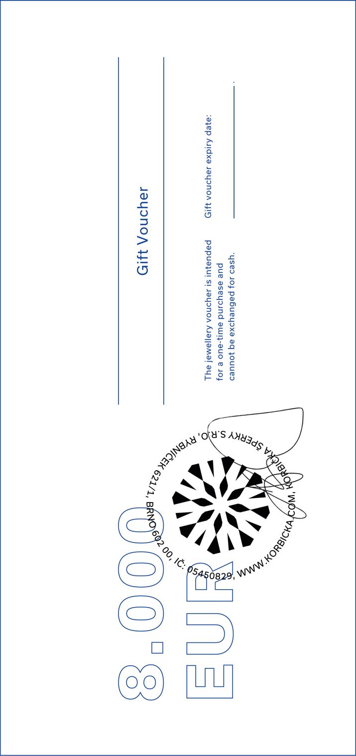 Gift voucher - 8000 EUR