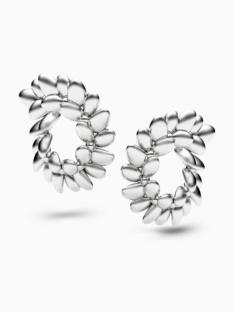 Laurel Leaf earrings
 006