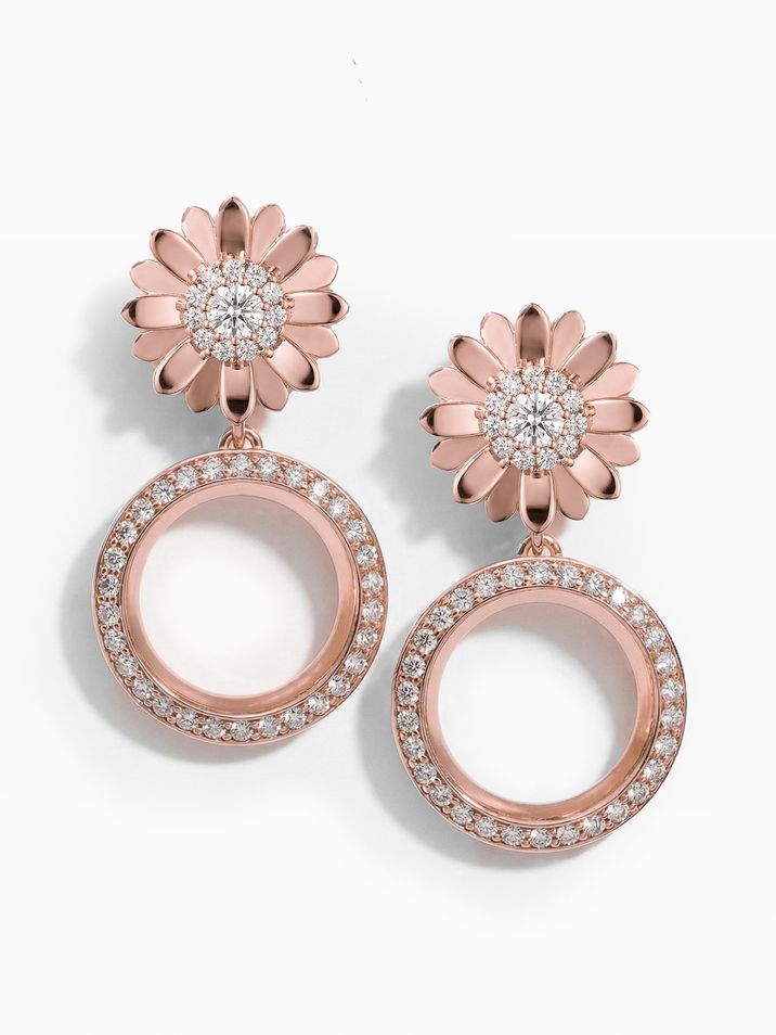 Náušnice Gerbery 002