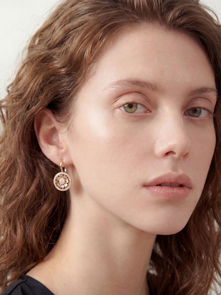 Náušnice Gerbery 003