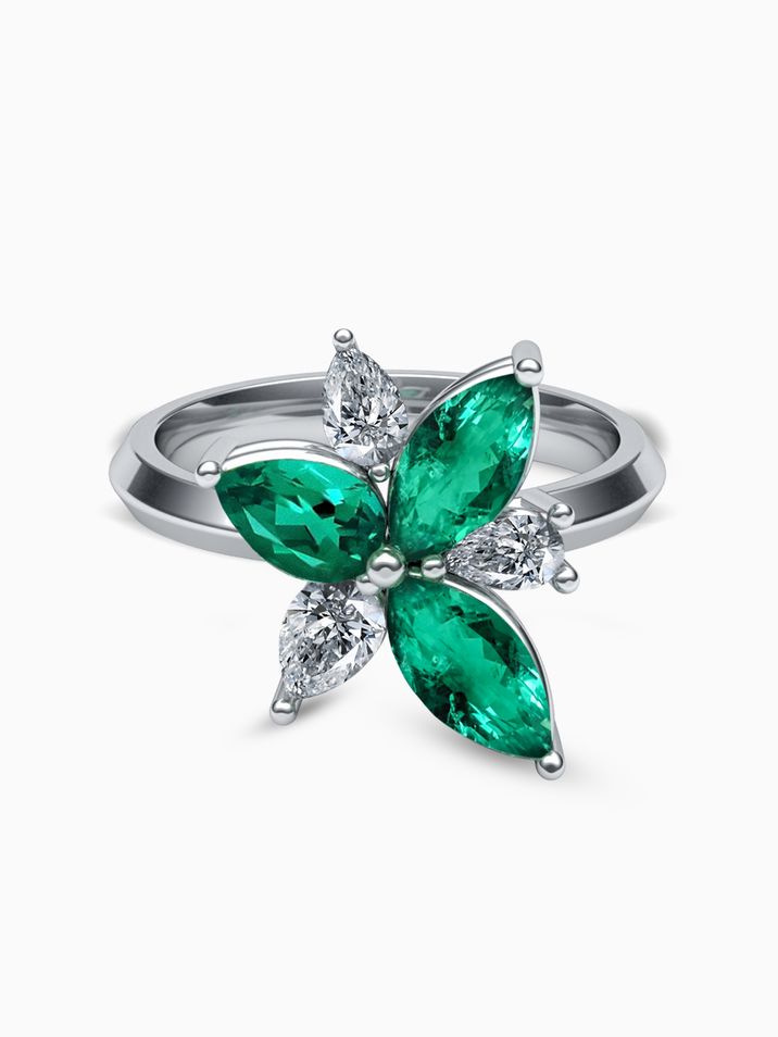 Emerald - ring
 002