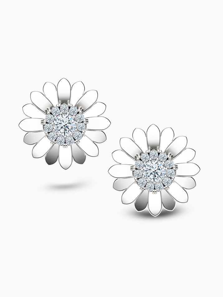 Earrings Gerbera 001
