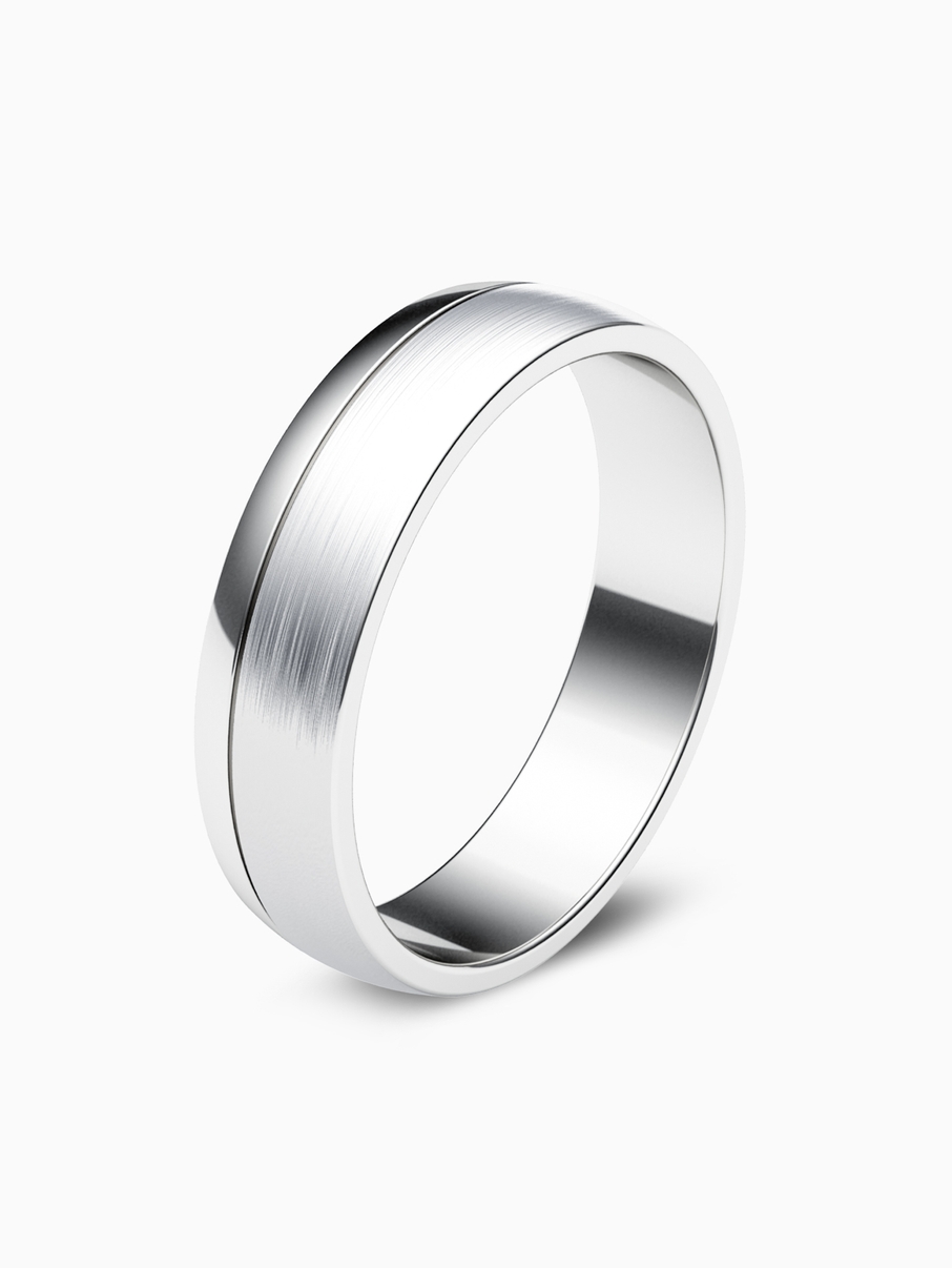 Pánsky snubný prsteň 008