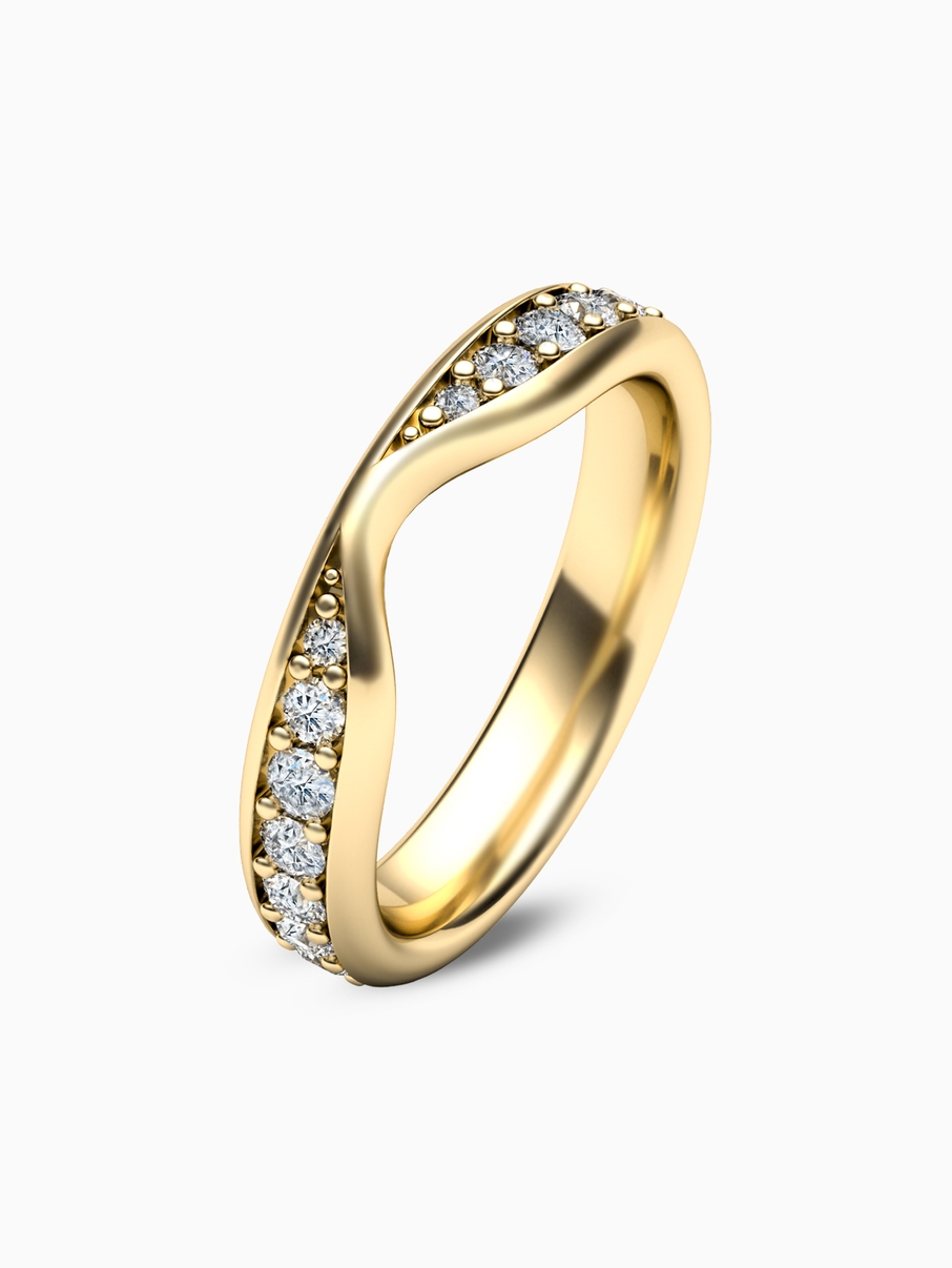 Dámsky snubný prsteň 007