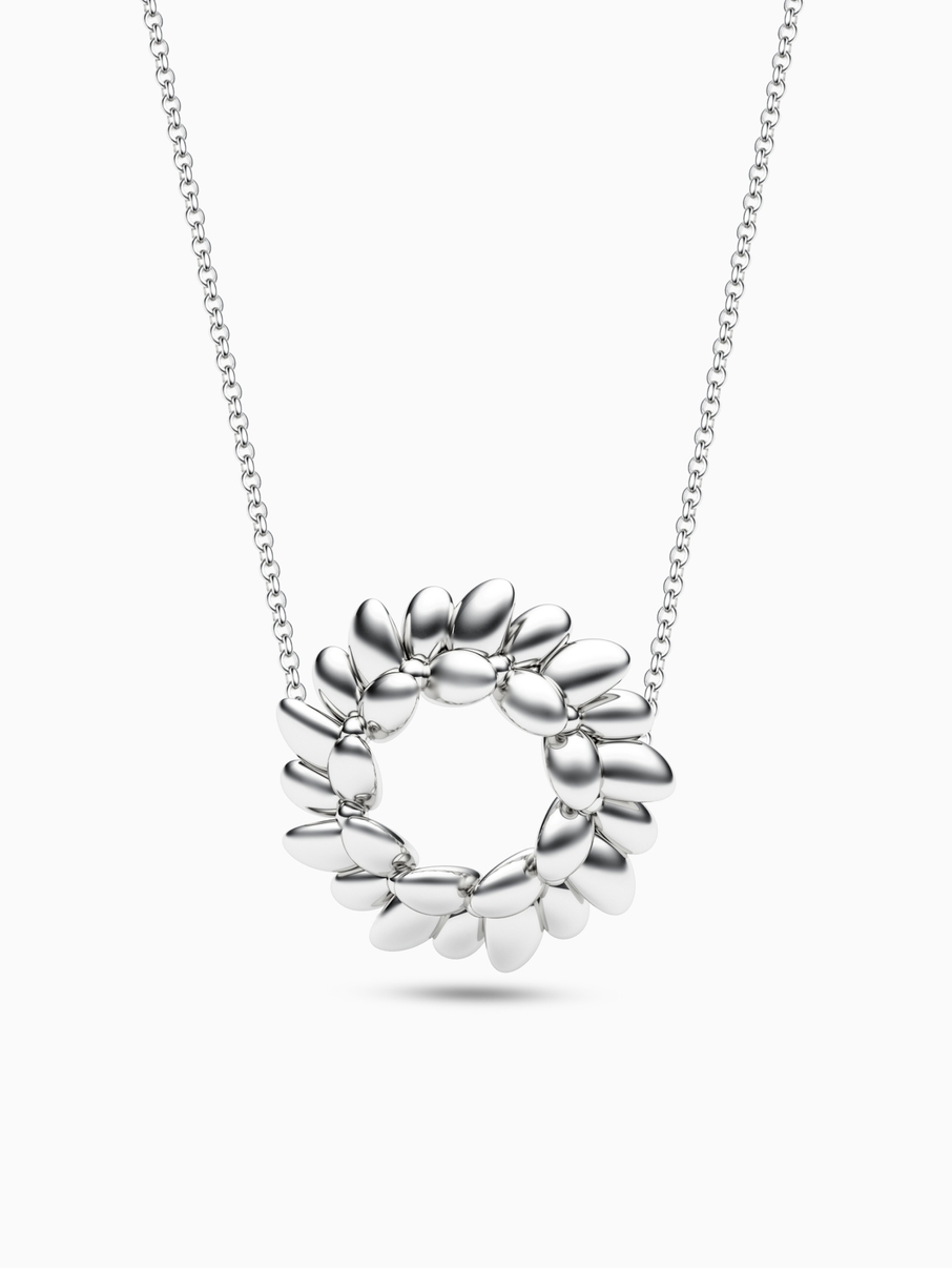Laurel Leaf necklace
 002