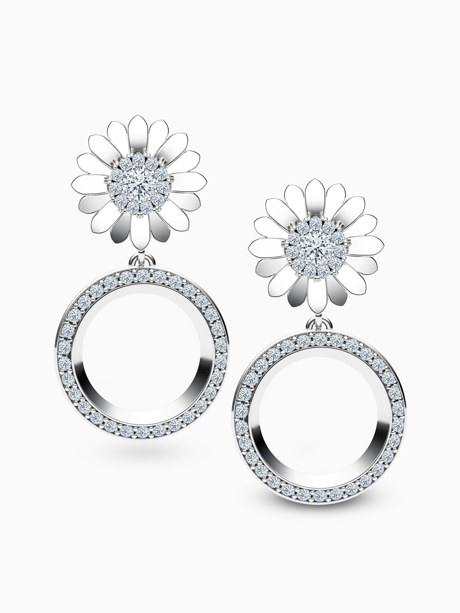 Náušnice Gerbery 002