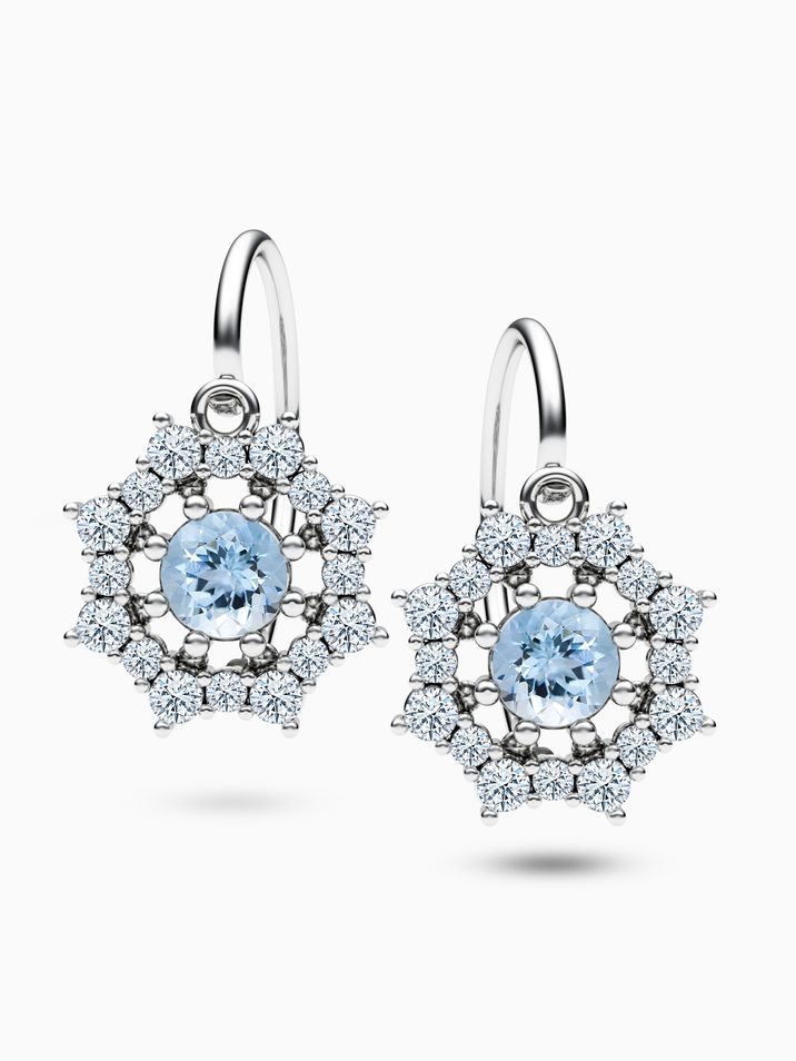 Akvamaríny, diamanty SI1/E