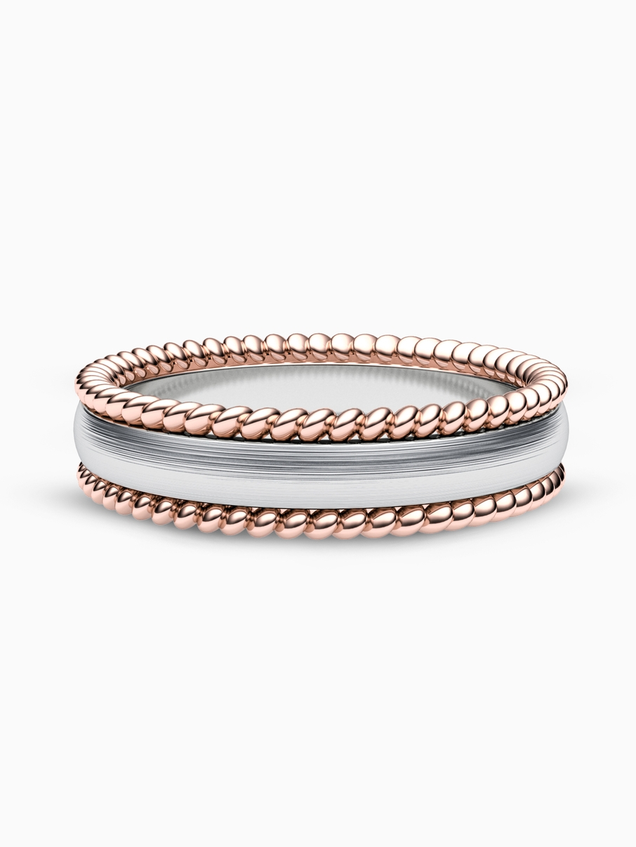 Pánsky snubný prsteň 021