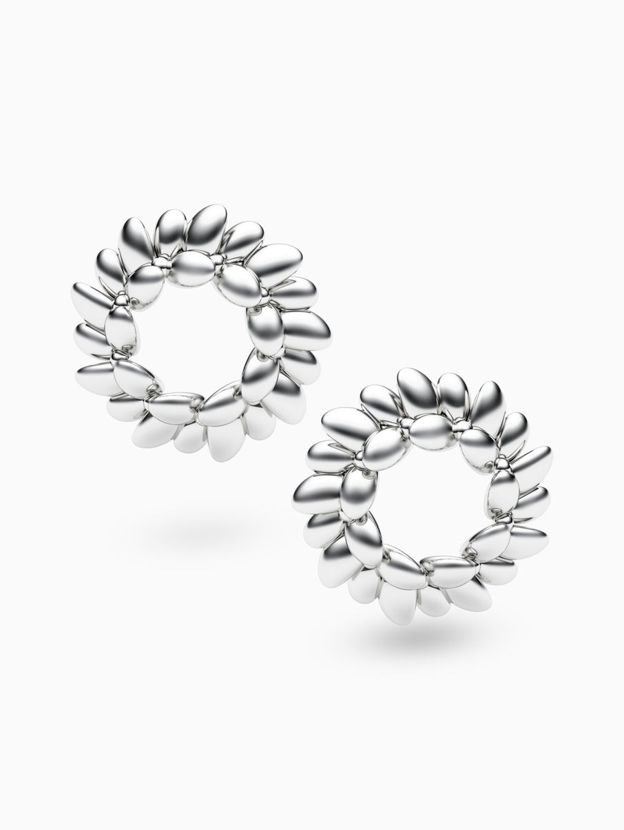 Laurel Leaf earrings
 004