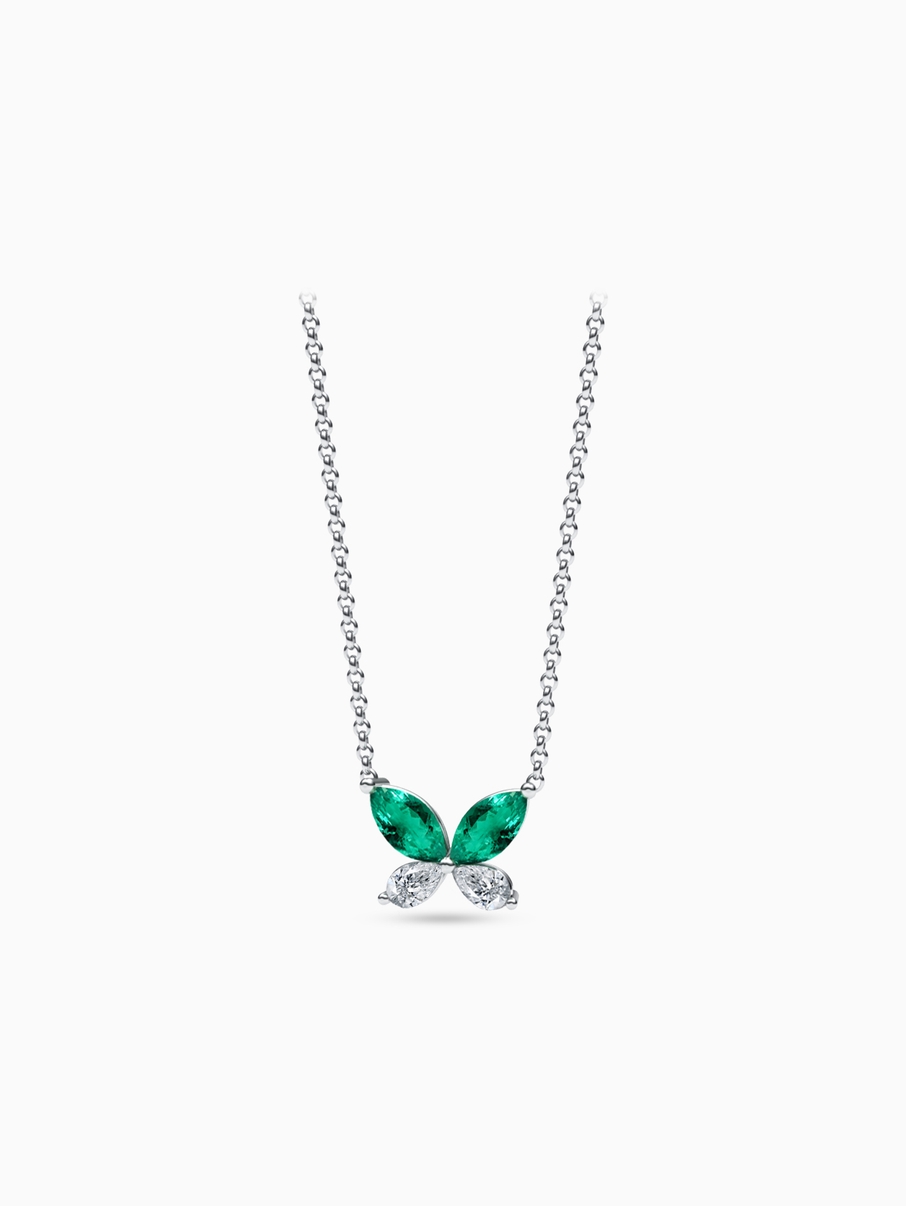 Emerald - necklace 003