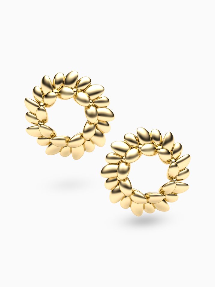 Laurel Leaf earrings
 004