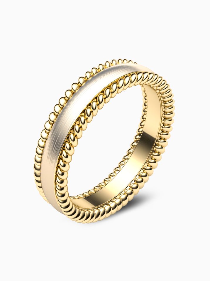 PÁNSKÝ SNUBNÍ PRSTEN PREMIUM 021