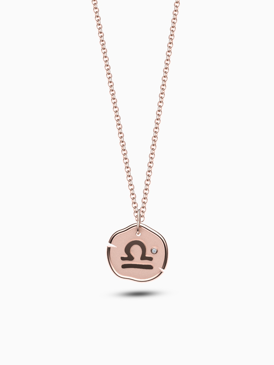 Zodiac Necklace 007 Libra
