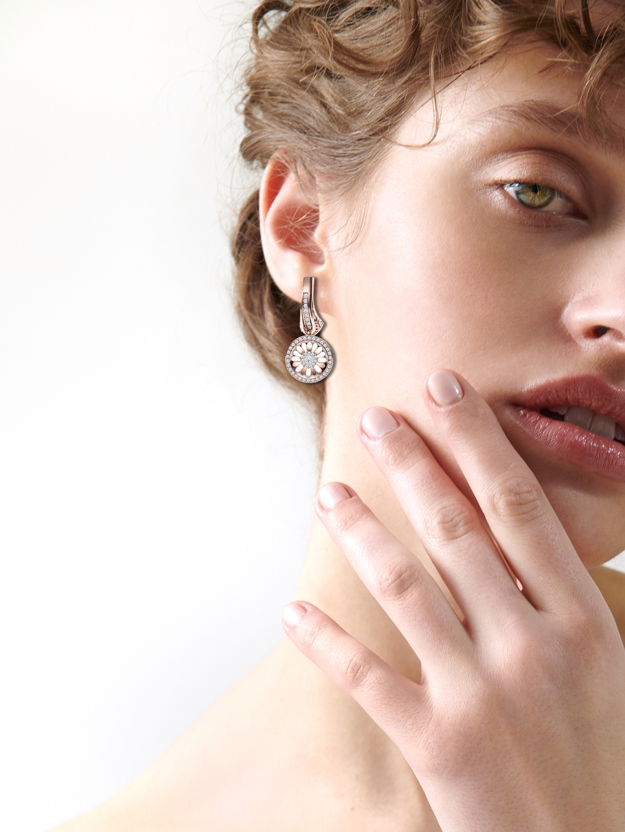 Náušnice Gerbery 004