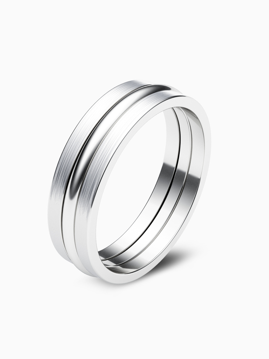 Pánsky snubný prsteň 009