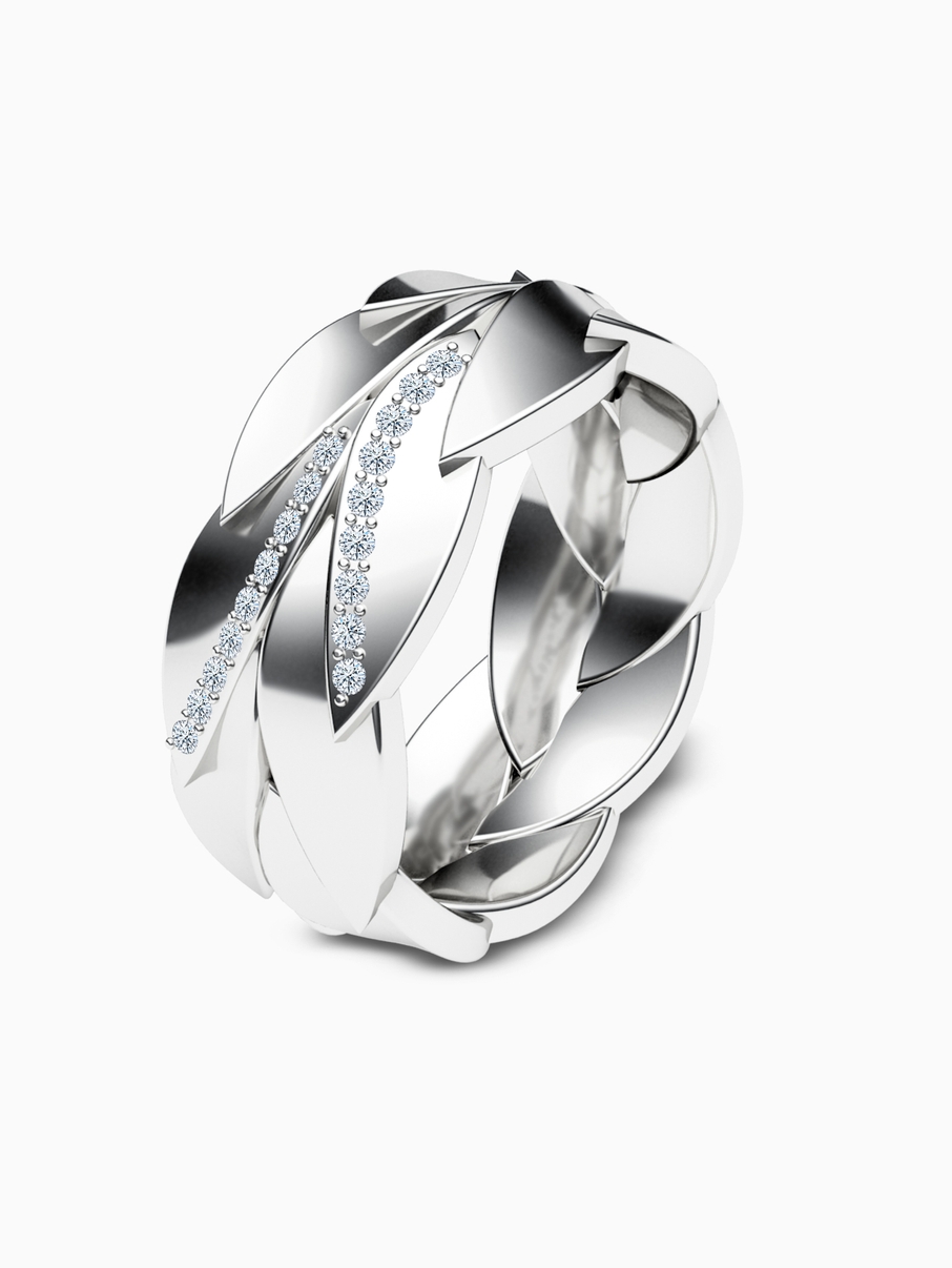 Dámsky snubný prsteň 034