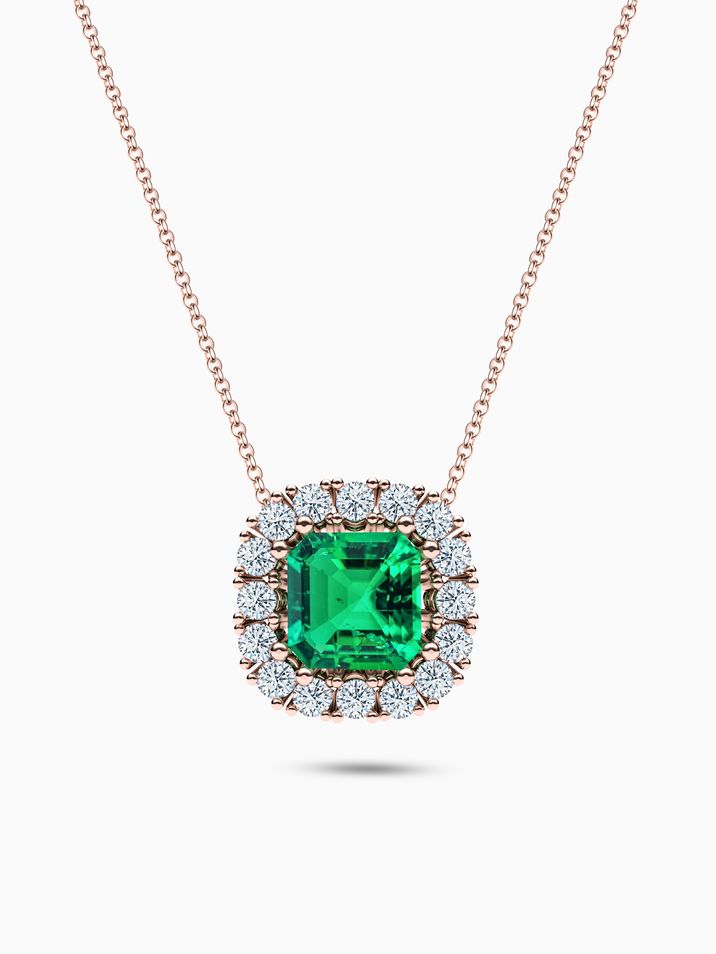 Smaragd, diamanty SI1/E