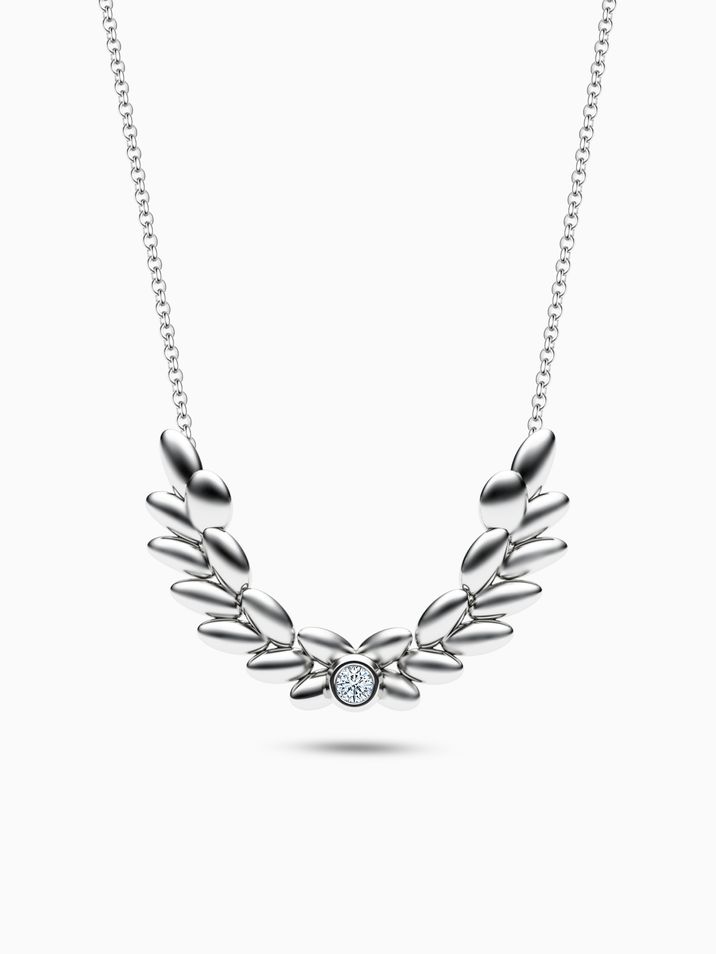 Laurel Leaf necklace
 003