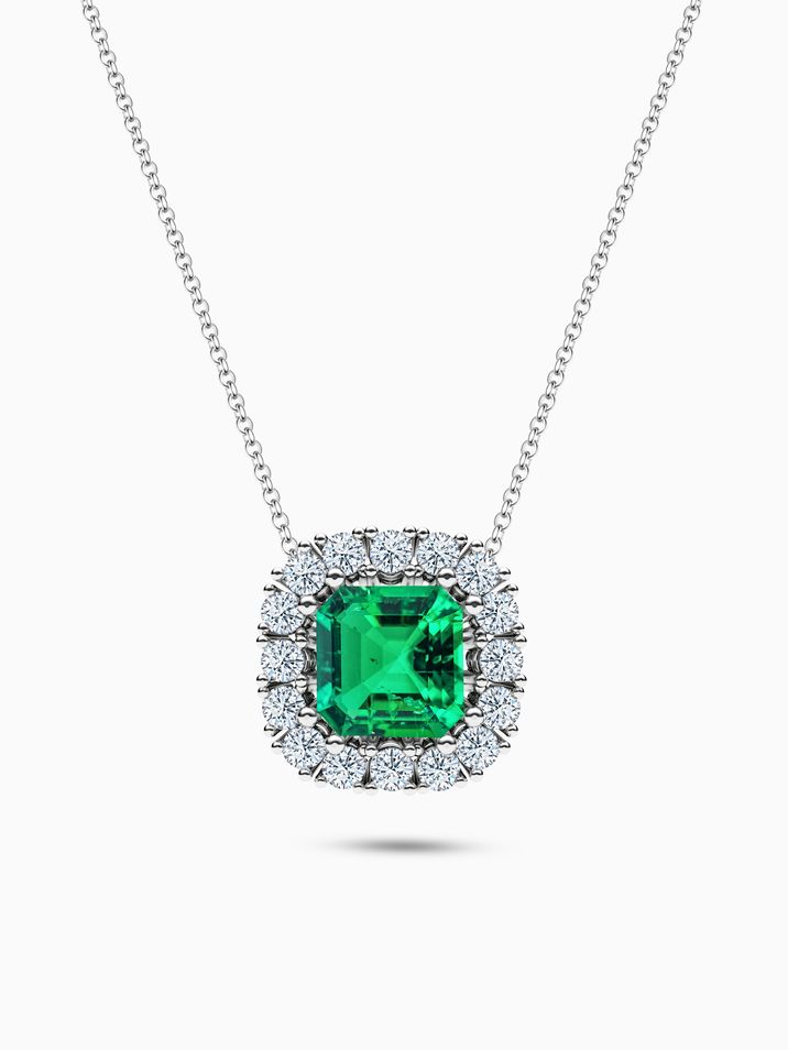 Smaragd, diamanty SI1/E