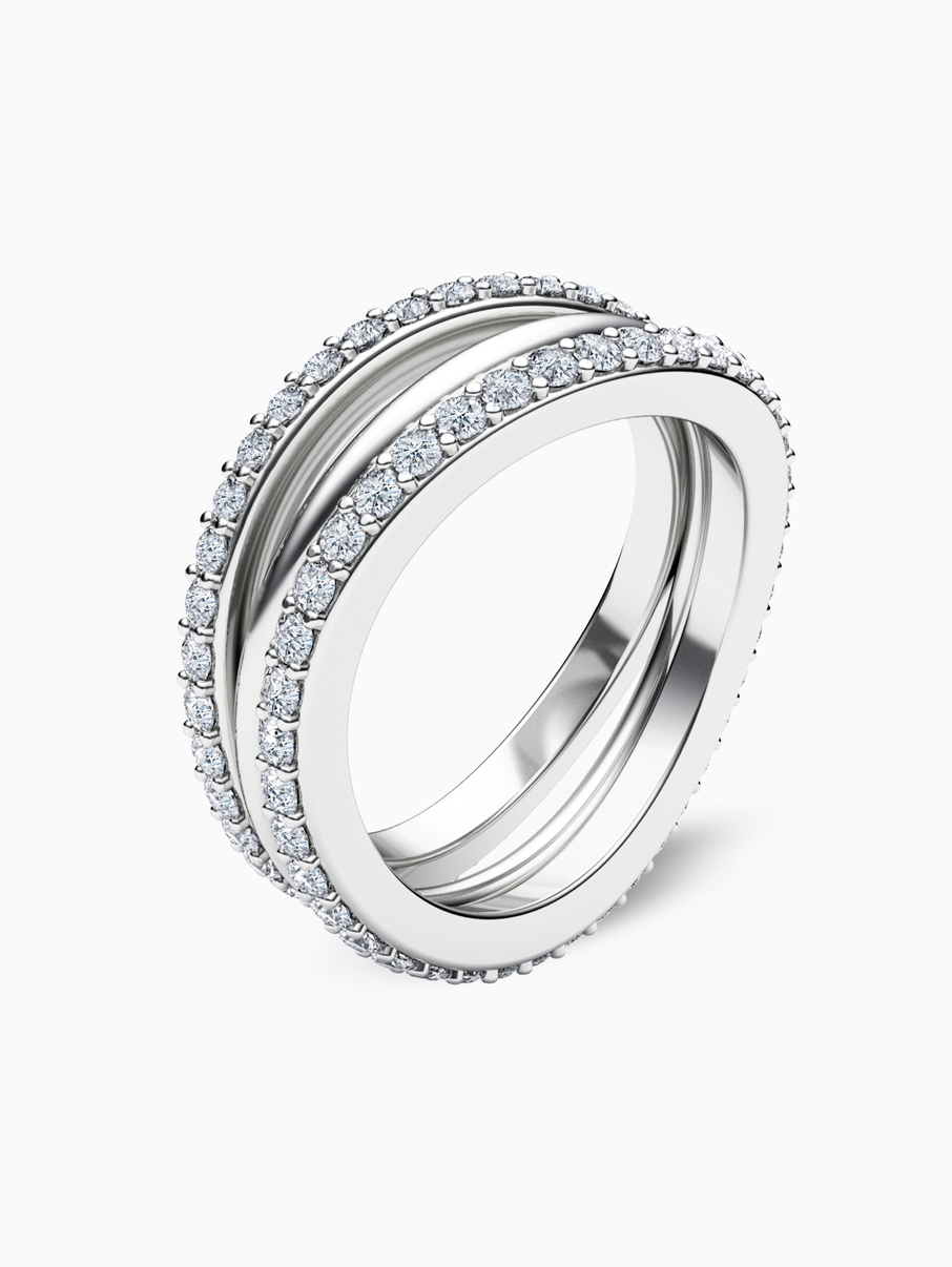 Dámsky snubný prsteň 018