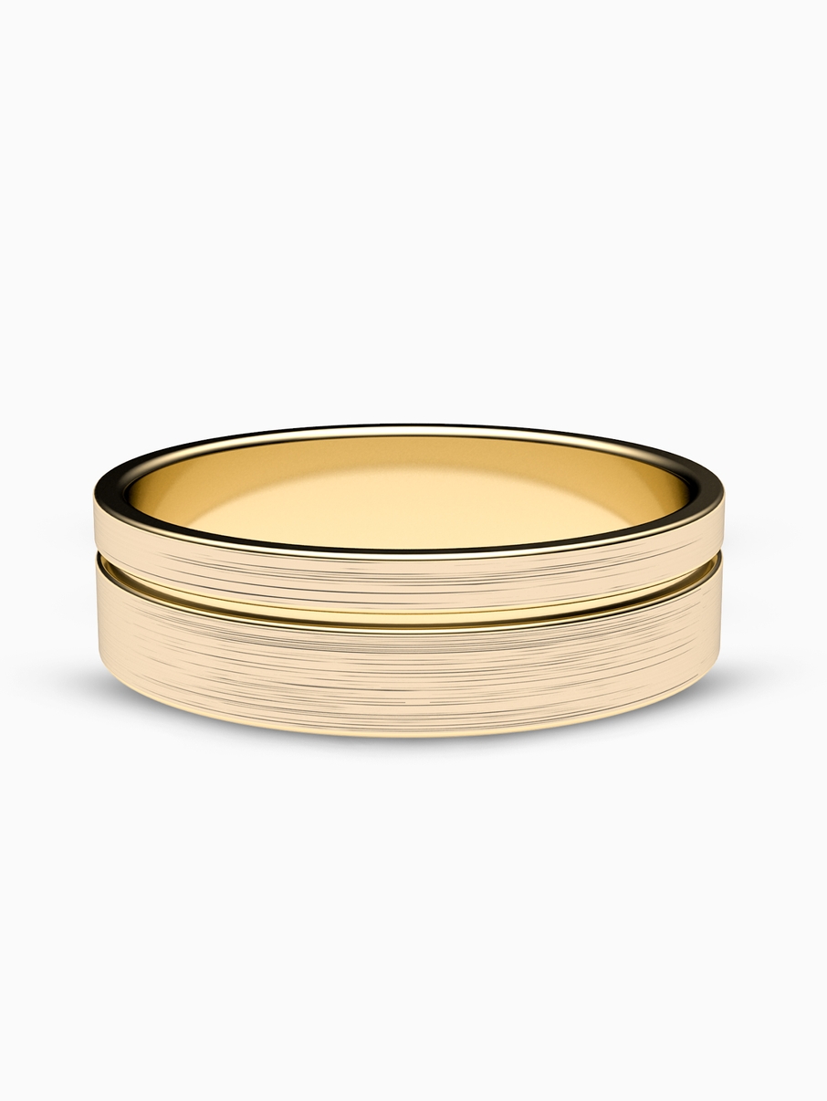 Pánsky snubný prsteň 014