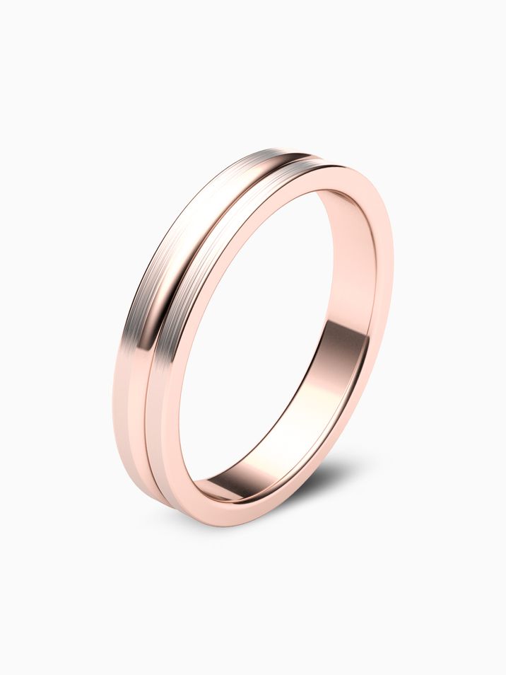 Pánsky snubný prsteň 005