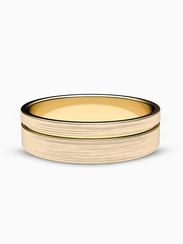 Pánsky snubný prsteň 014