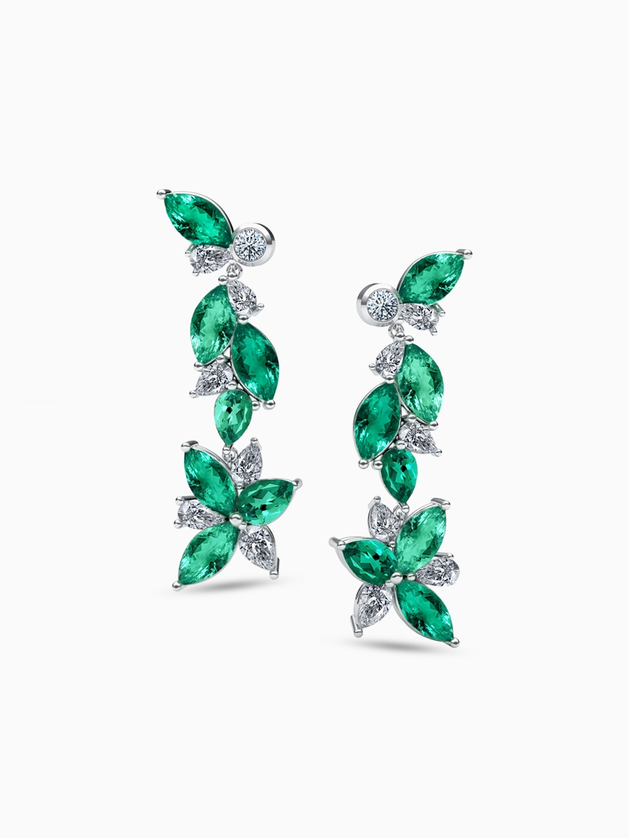 Emerald - earrings 005
