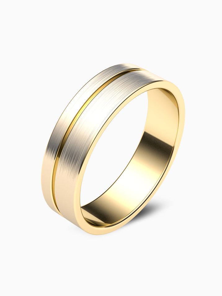 Pánsky snubný prsteň 014