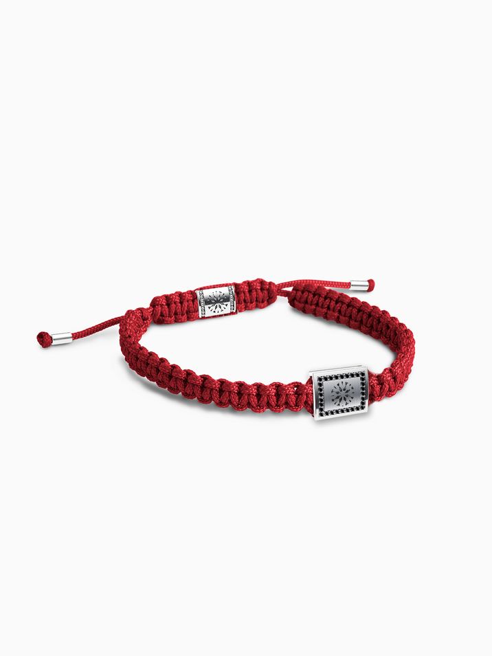 Čierne diamanty, látka červená