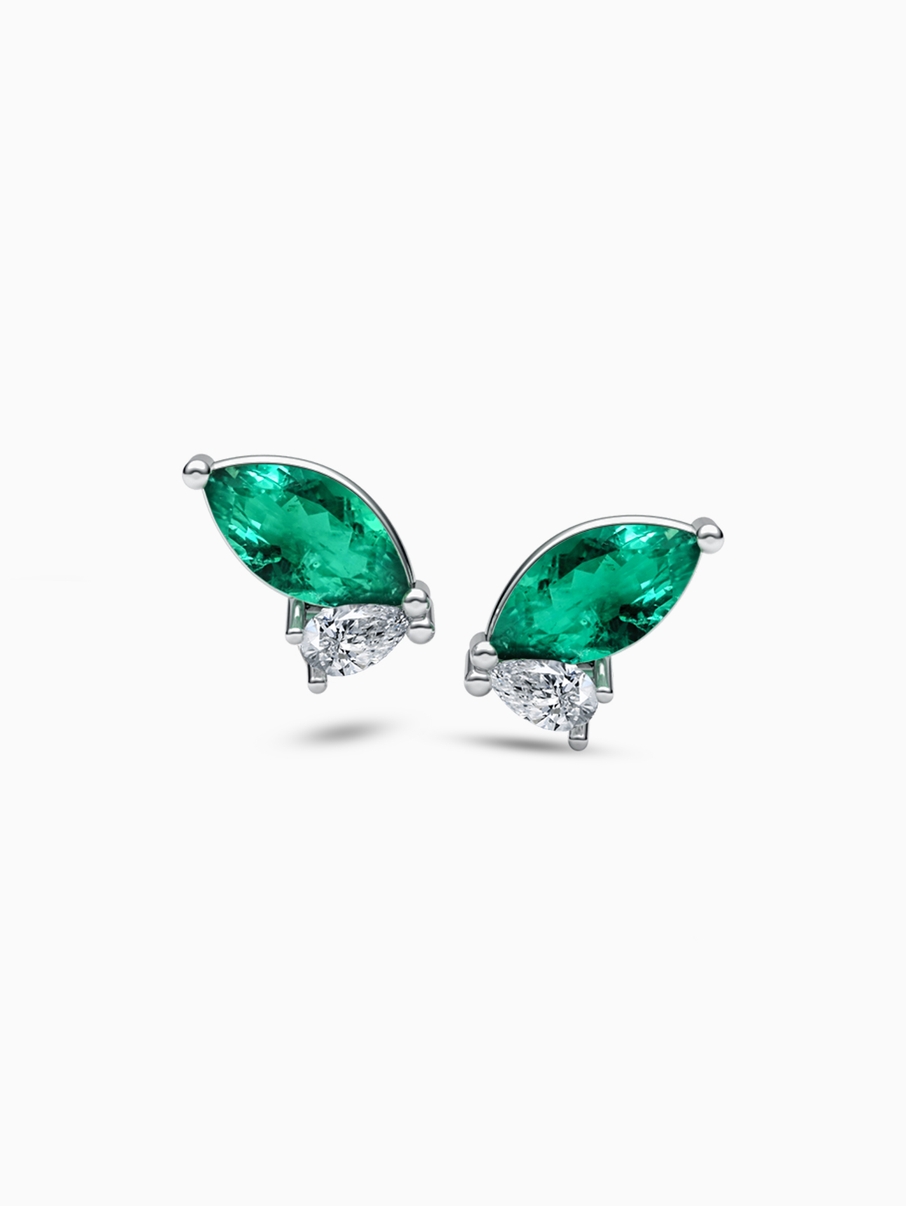 Emerald - earrings 004