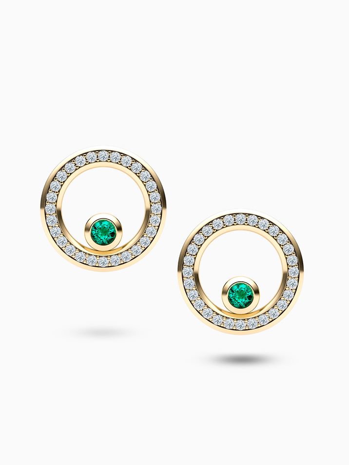 Smaragdy, diamanty SI1/E