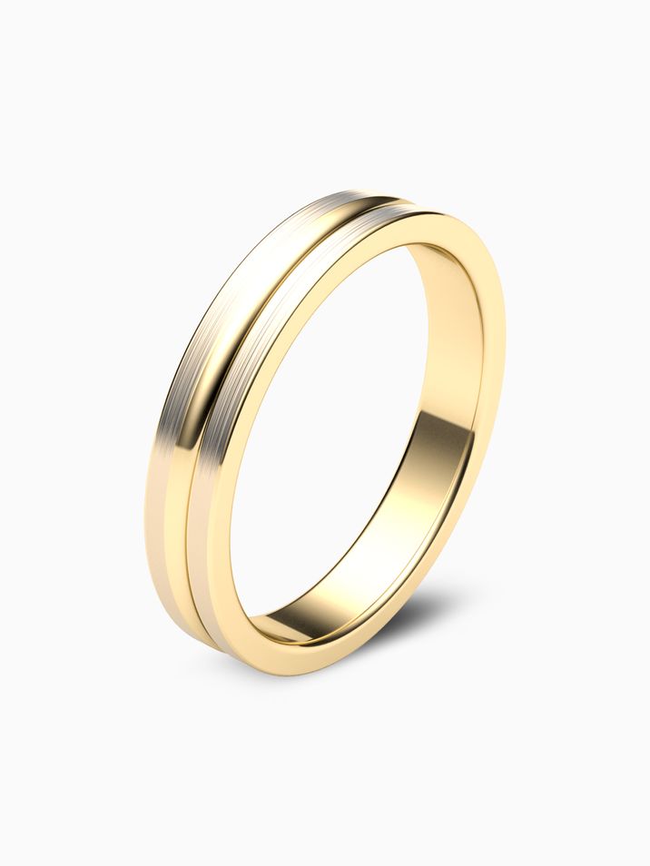 Pánsky snubný prsteň 005