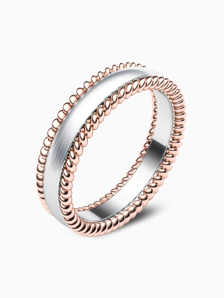 Pánsky snubný prsteň 021